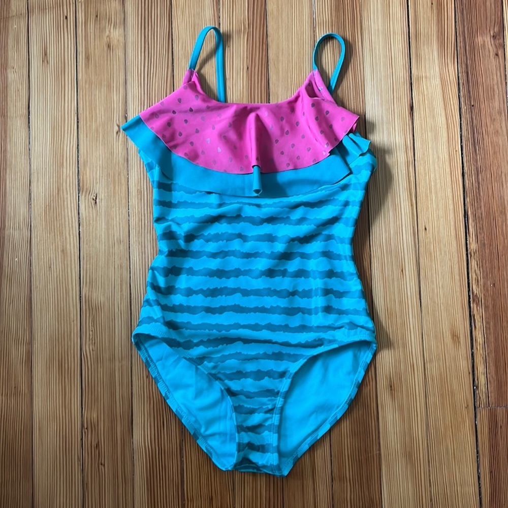 Like New - Cat & Jack Girls Swimsuit - 10/12